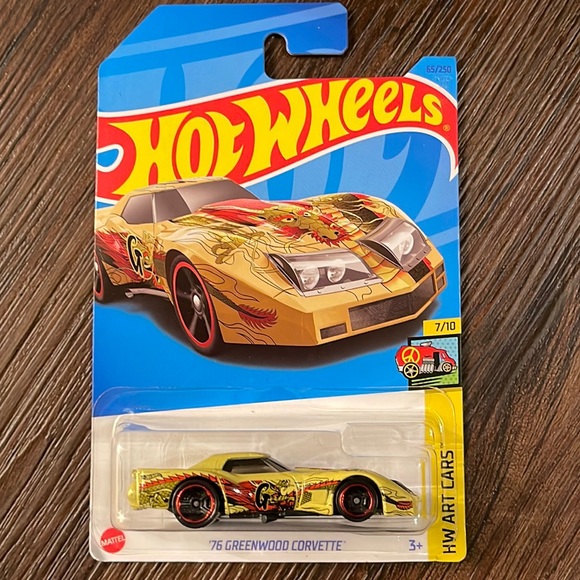 ‘76 Greenwood Corvette Hot Wheels 2023 - Picture 1 of 4